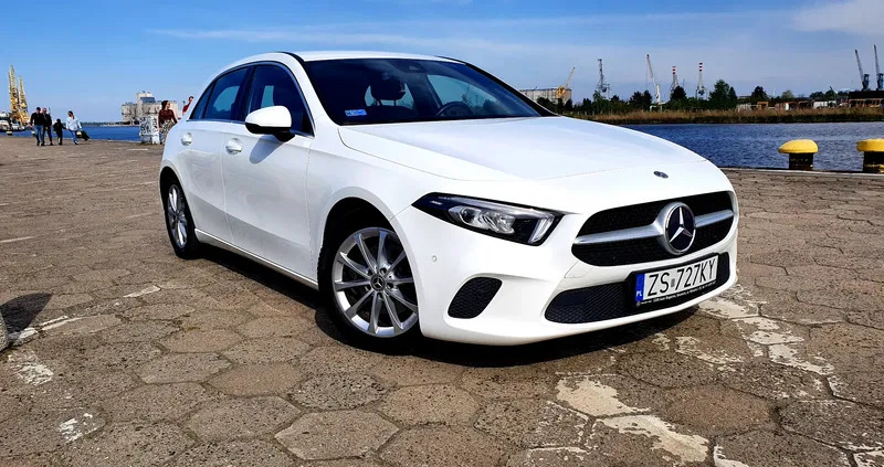 Mercedes-Benz Klasa A cena 105000 przebieg: 65350, rok produkcji 2018 z Szczecin małe 254